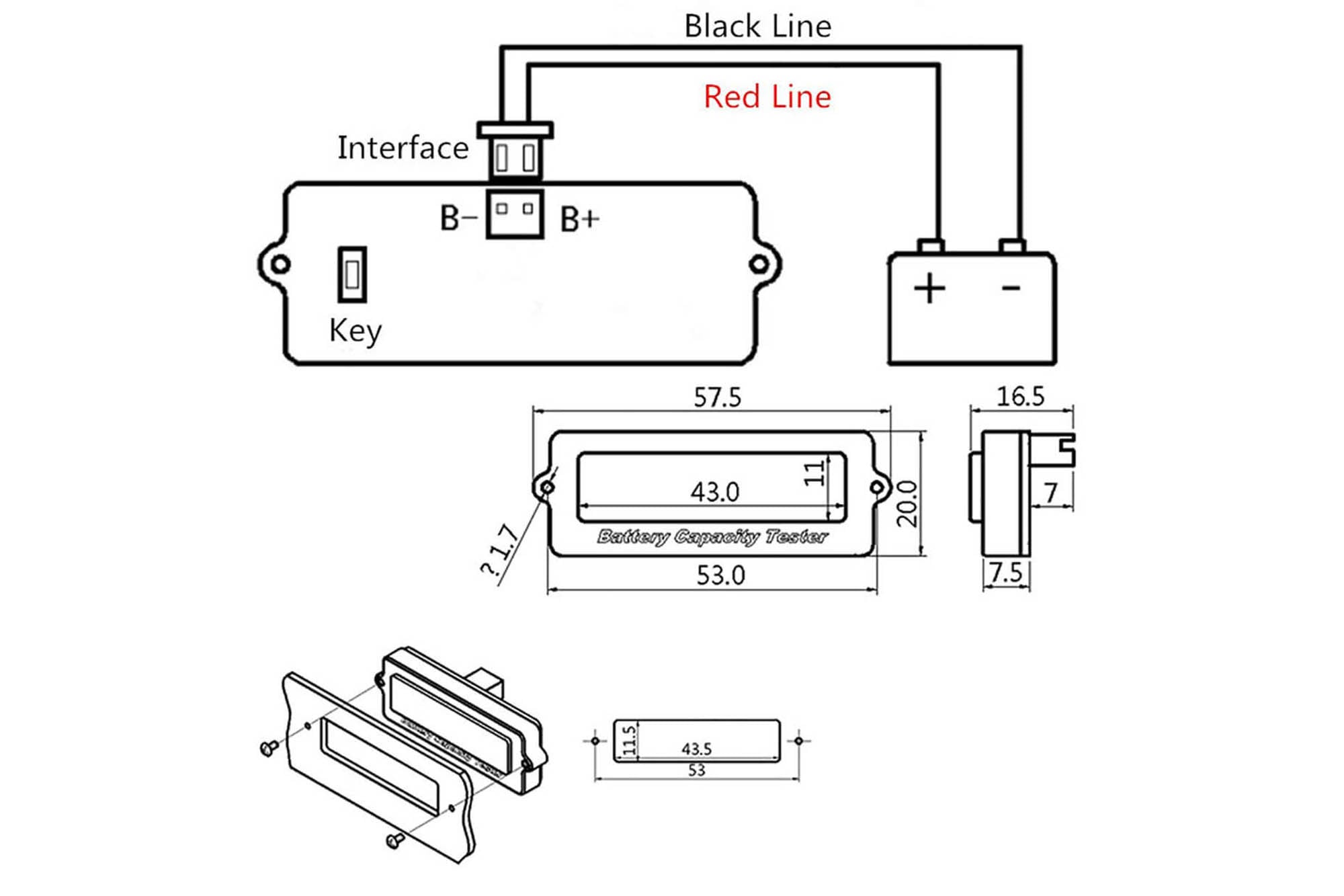 Battery Capacity Meter