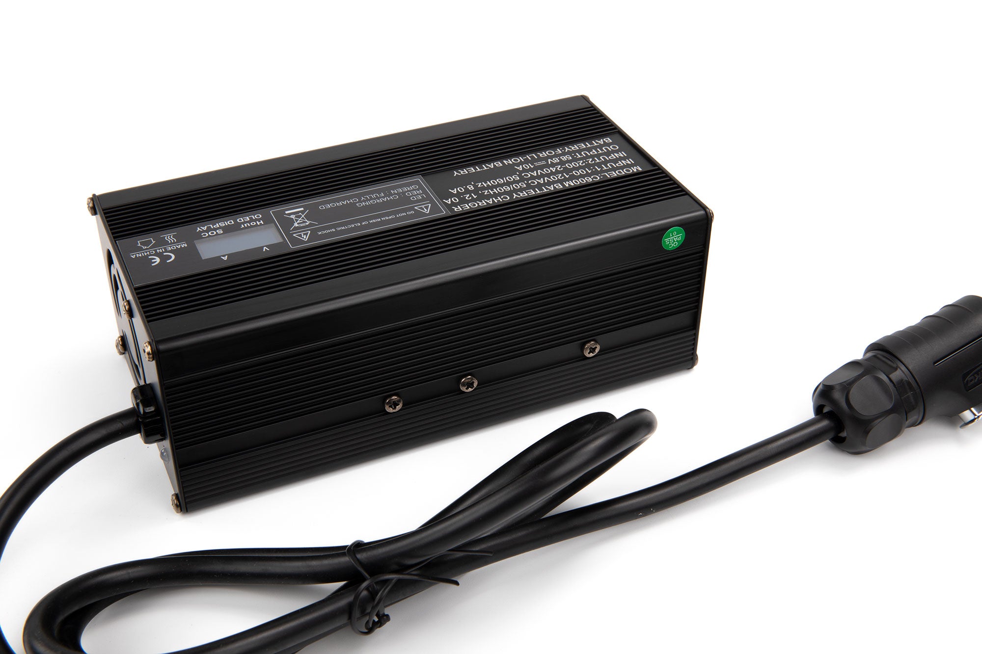 58.8V 10A Charger for 14S Li-ion Battery Pack – BOUNDMOTOR