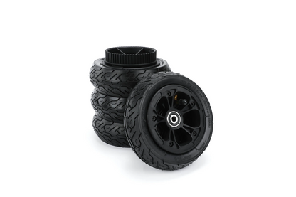 BOUNDMOTOR 155MM HOTA AT Wheel Set Pneumatic Tyres