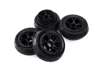 BOUNDMOTOR 155MM HOTA AT Wheel Set Pneumatic Tyres