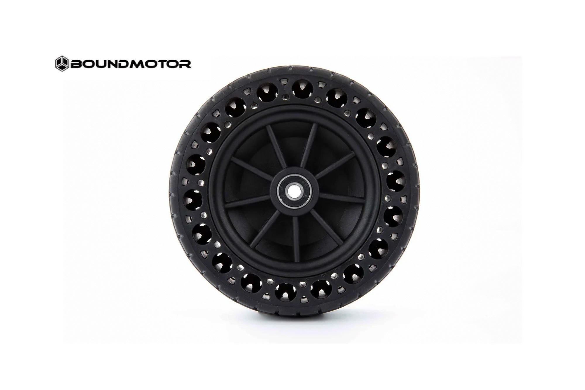 BOUNDMOTOR Airless Wheel AT Solid Tires